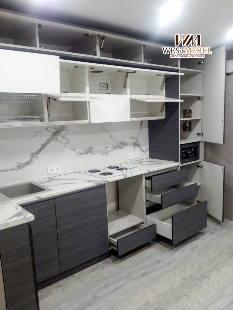 Кухня с подсветкой СЛ 26/02